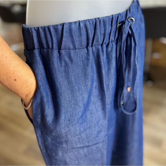 Robert Louis Denim Color Jogger Pants, Size Small - Picture 8 of 16